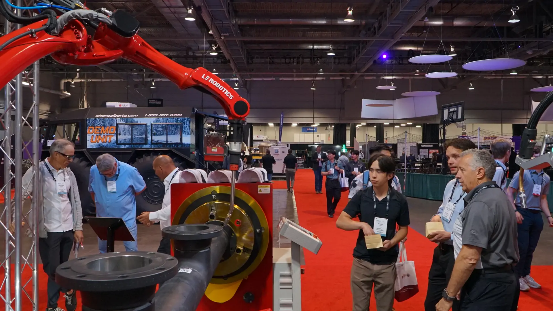 Show Report! LE Robotics Shines at Calgary Energy Exhibition