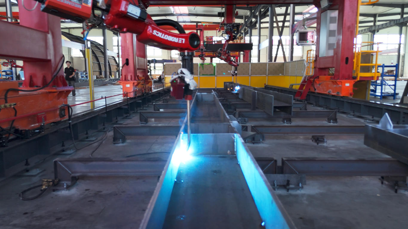 European Steel Giant Approves | LE Robotics Delivers AI Welding Solution